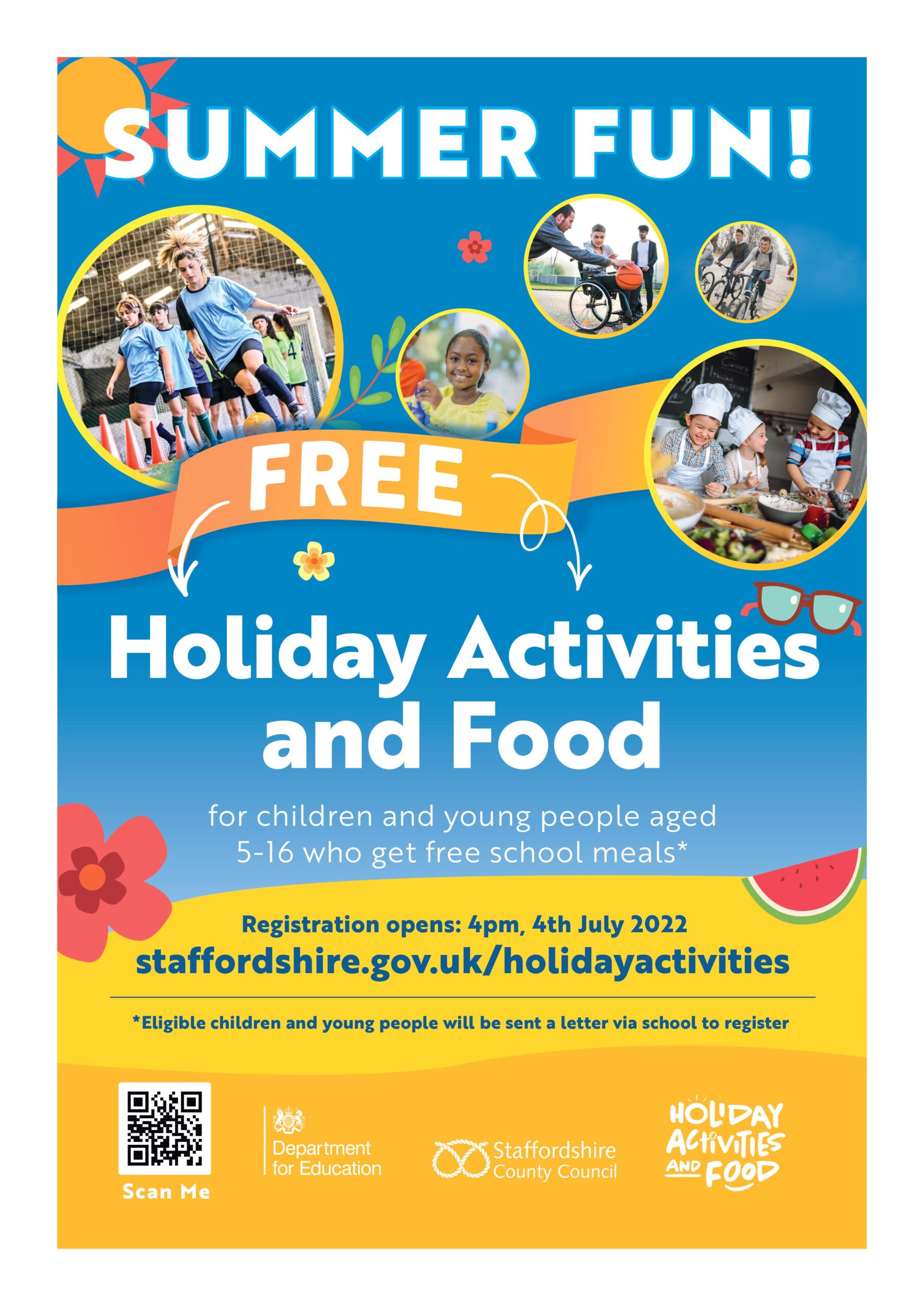 Summer fun – Free holiday activities and food